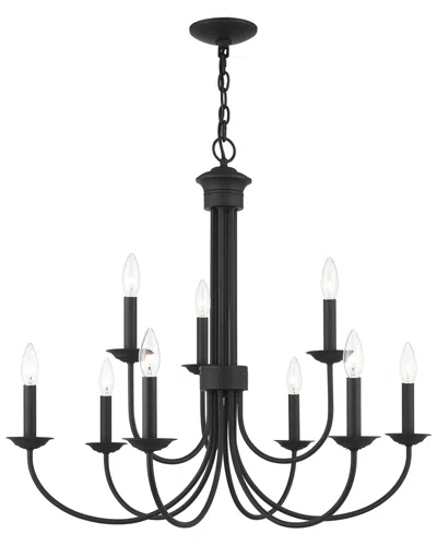 Livex Lighting 6 3-light Black Chandelier