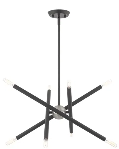 Livex Lighting 8-light Scandinavian Gray Pendant