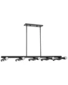 Livex Lighting Acra Black 10 Light Chandelier In Black