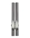 Livex Lighting Acra Black 2 Light Sconce In Black
