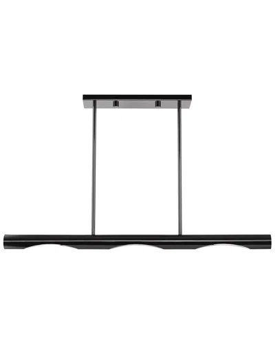 Livex Lighting Acra Black 3 Light Chandelier 1