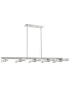 Livex Lighting Acra Nickel 10 Light Chandelier In Nickel