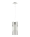 Livex Lighting Acra Nickel 3 Light Chandelier In Nickel
