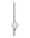 Livex Lighting Acra Nickel Sconce In Nickel