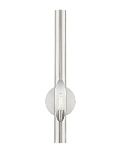 Livex Lighting Acra Nickel Sconce