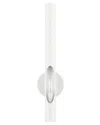 Livex Lighting Acra White Sconce In White