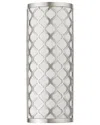 Livex Lighting Arabesque 1 Lt Bn Ada Wall Sconce In Silver