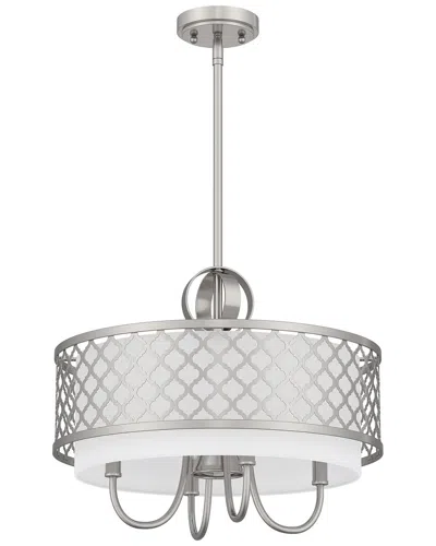Livex Lighting Arabesque 5 Lt Bn Pendant Chandelier In Multi