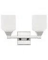 Livex Lighting Aragon 2 Lt Polished Chrome Bath Vanity