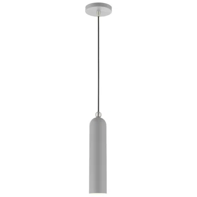 Livex Lighting Ardmore 1 Light Nordic Gray Pendant