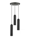 Livex Lighting Ardmore Black 3 Light Pendant In Black