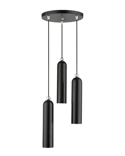 Livex Lighting Ardmore Black 3 Light Pendant