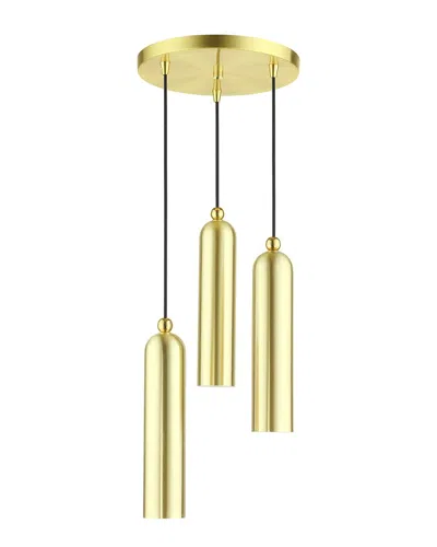 Livex Lighting Ardmore Brass 3 Light Pendant