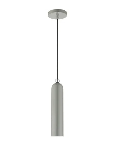 Livex Lighting Ardmore Light Gray Pendant In Grey