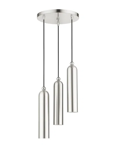 Livex Lighting Ardmore Nickel 3 Light Pendant