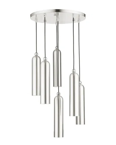 Livex Lighting Ardmore Nickel 6 Light Pendant