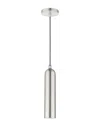 Livex Lighting Ardmore Nickel Pendant In Nickel