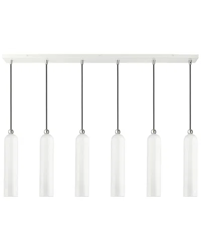 Livex Lighting Ardmore White 6 Light Pendant