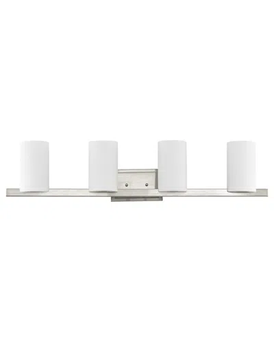 Livex Lighting Astoria 4-light Brushed Nickel Bath-light In Metallic