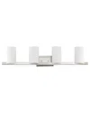 Livex Lighting Astoria 4-light Brushed Nickel Bath-light