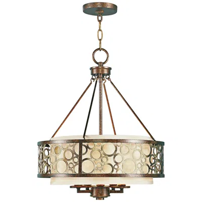 Livex Lighting Avalon 18" Wide Palacial Bronze Pendant Light