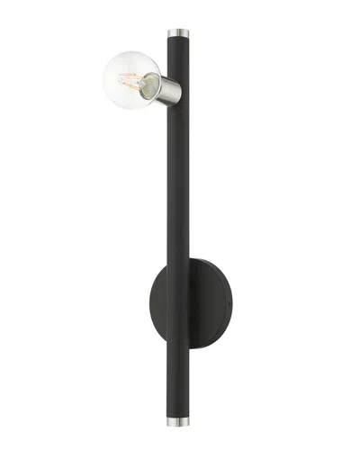 Livex Lighting Bannister Black Sconce