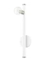 Livex Lighting Bannister White Sconce In White