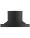 Livex Lighting Black Outdoor Pier Mount Adapter In Black