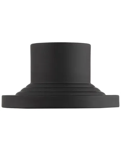 Livex Lighting Black Outdoor Pier Mount Adapter