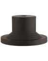 Livex Lighting Bronze Outdoor Pier Mount Adapter In Black