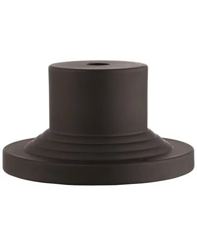 Livex Lighting Bronze Outdoor Pier Mount Adapter In Gold