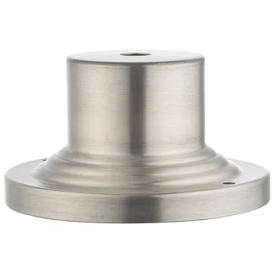Livex Lighting Brushed Nickel Outdoor Pier Mount Adapter In Silver