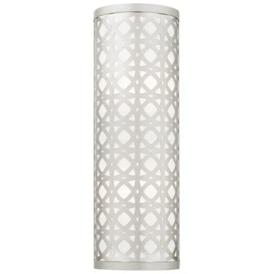 Livex Lighting Calinda 2 Light Brushed Nickel Ada Sconce