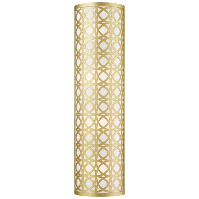 Livex Lighting Calinda 4 Light Soft Gold Ada Sconce