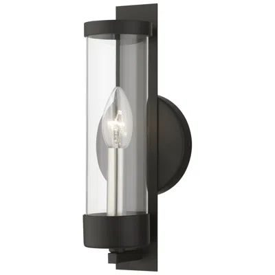 Livex Lighting Castleton 1 Light Black Ada Single Sconce
