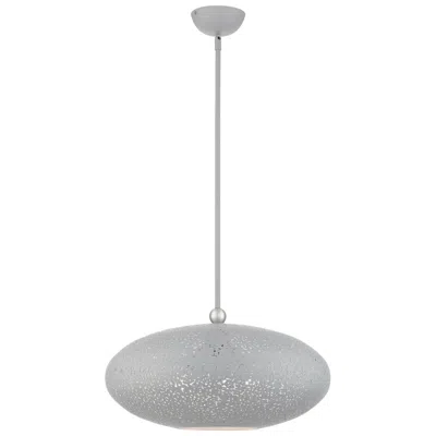 Livex Lighting Charlton 20" 3-light Nordic Gray Modern Orb Pendant