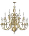 Livex Lighting Discontinued Livex Beacon Hill 21-light Flemish Brass Chandelier