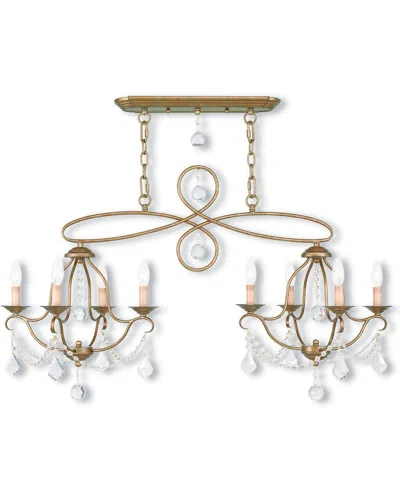 Livex Lighting Discontinued Livex Chesterfield 8-light Agl Island/chandelier