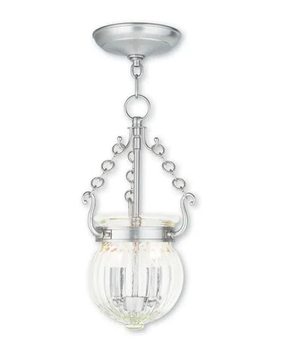 Livex Lighting Discontinued Livex Everett 2-light Brushed Nickel Pendant