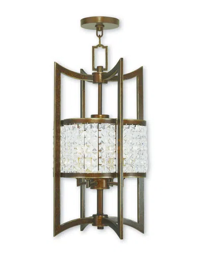 Livex Lighting Discontinued Livex Grammercy 4-light Palatial Bronze Lantern