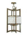 Livex Lighting Discontinued Livex Grammercy 4-light Palatial Bronze Lantern