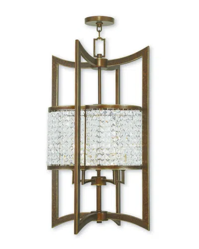 Livex Lighting Discontinued Livex Grammercy 5-light Palatial Bronze Lantern