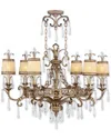 Livex Lighting Discontinued Livex La Bella 6-light Vintage Gold Leaf Chandelier