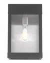 Livex Lighting Discontinued  1-light Scandinavian Gray Outdoor Wall Lantern