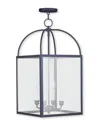 Livex Lighting Discontinued Livex Milford 4-light Bronze Chain Lantern