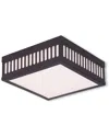 Livex Lighting Discontinued Livex Prentice 3-light Bronze Ceiling Mount