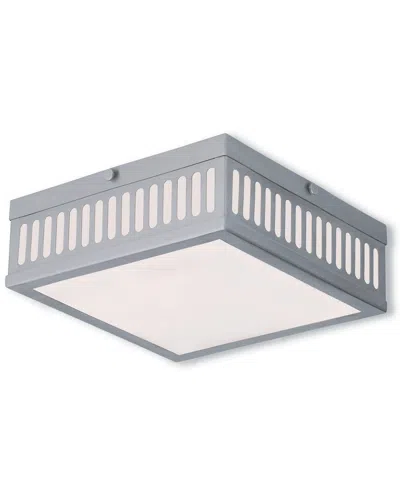 Livex Lighting Discontinued Livex Prentice 3-light Brushed Nickel Ceiling Mount