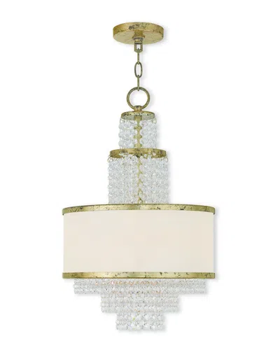 Livex Lighting Discontinued Livex Prescott 3-light Winter Gold Mini Chandelier
