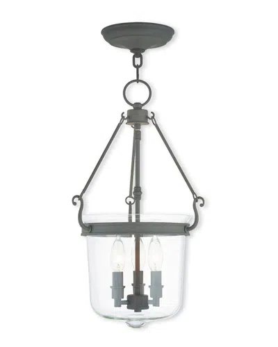Livex Lighting Discontinued Livex Rockford 3-light Bronze Pendant