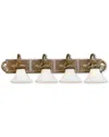 Livex Lighting Discontinued Livex Savannah 4-light Venetian Patina Bath